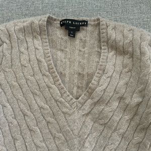 Ralph Lauren Cable Cashmere Sweater